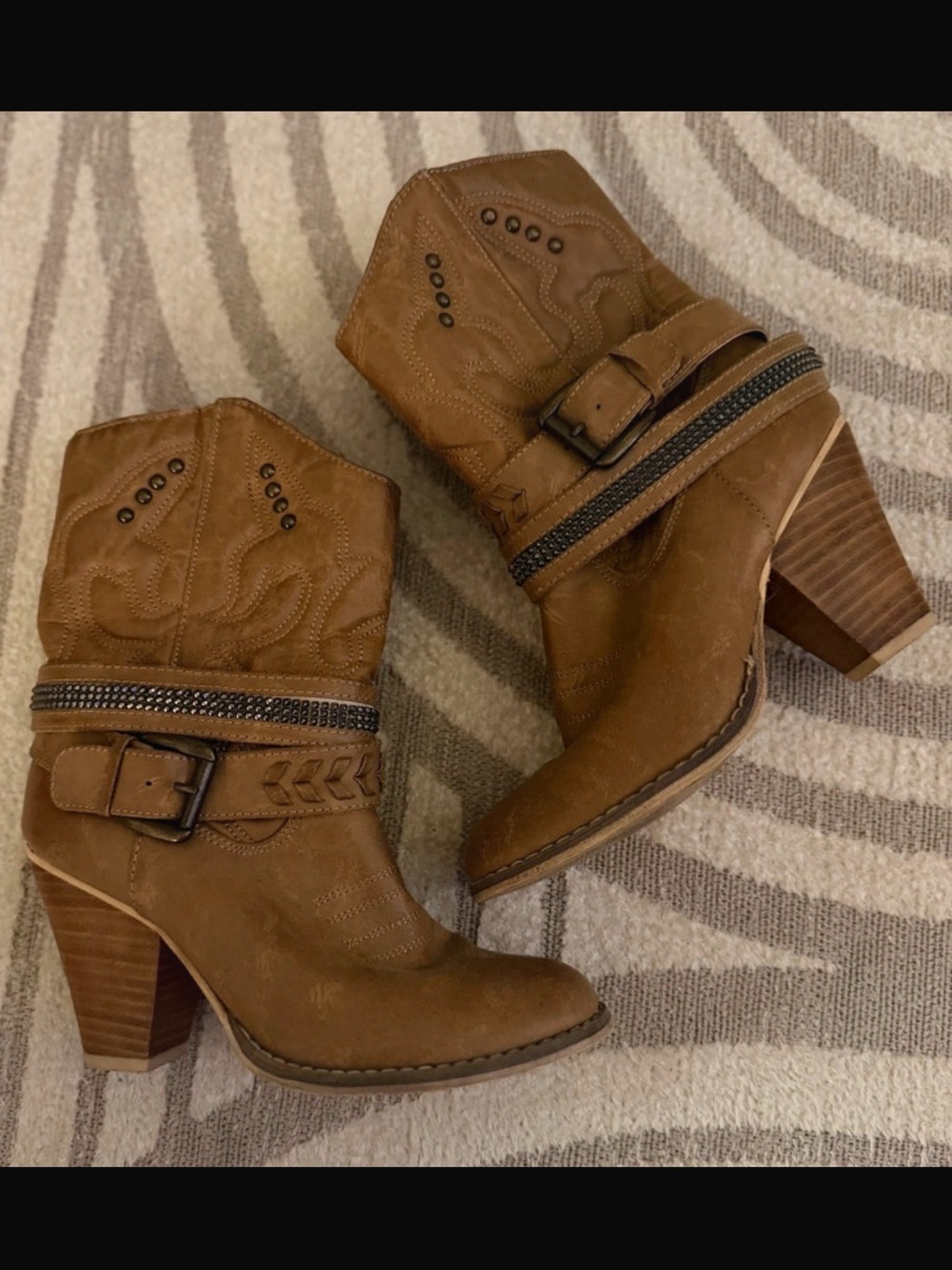 Celebrity NYC Booties - Western - Boho